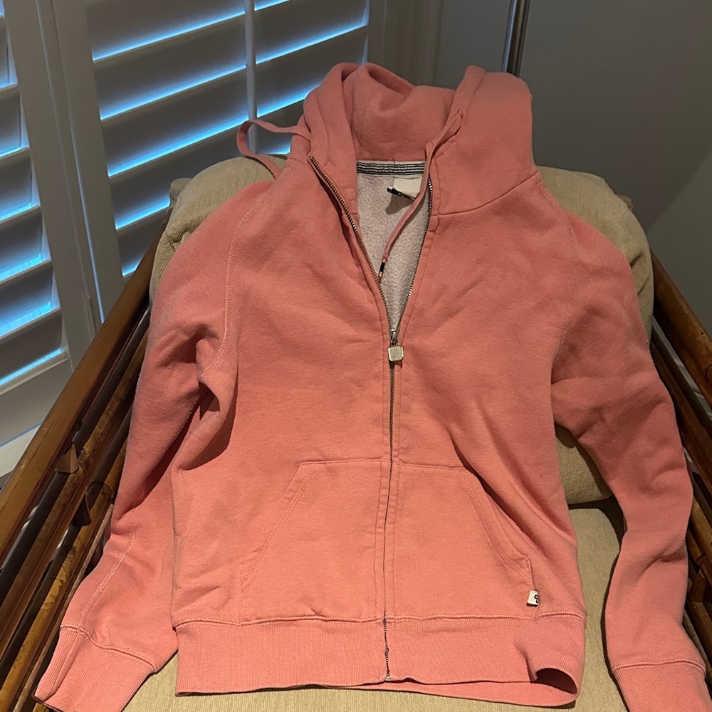 Pink Zip-Up Hoodie